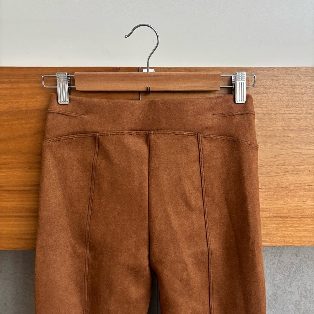 NWT SPANX High Waist Faux Suede Leggings, SIZE S/P - Picture 12 of 16